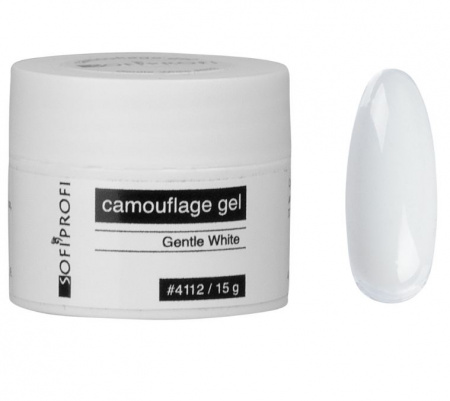 Гель камуфлирующий тон 4112 Gentle White Sofiprofi Camouflage gel ,15 мл